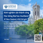 Kinh nghiệm săn thành công học bổng Đại học Auckland